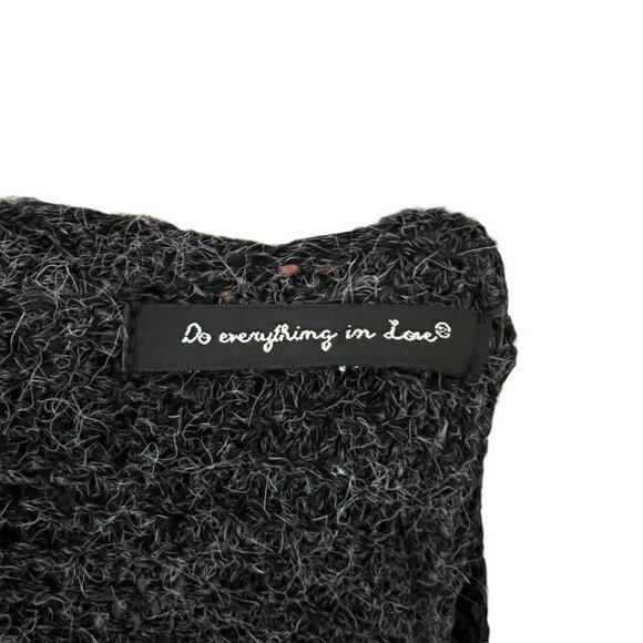 Do Everything In Love Open Kimono Cardigan Knit One Size - Picture 12 of 12